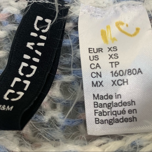 H&M Divided Knitted Jumper Soft Loose Knit Sweater - Picture 7 of 7